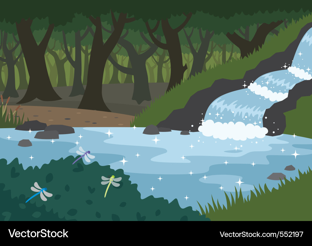 Forest Royalty Free Vector Image - VectorStock