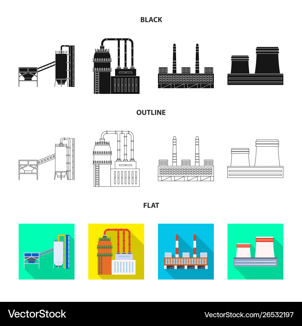 Isolated object production and structure icon Isolated object production and structure icon vector image