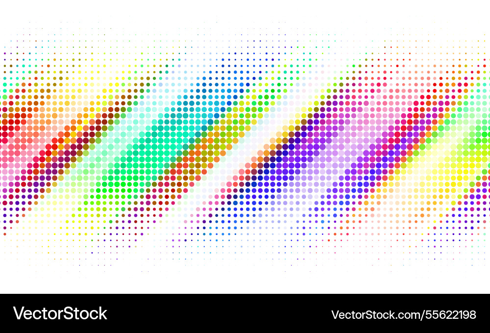 Abstract futuristic particle background vector image