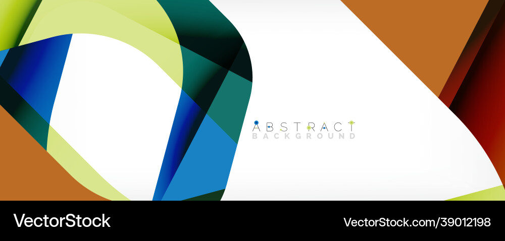 Minimal abstract background - color overlapping Minimal abstract background - color overlapping Vector Image
