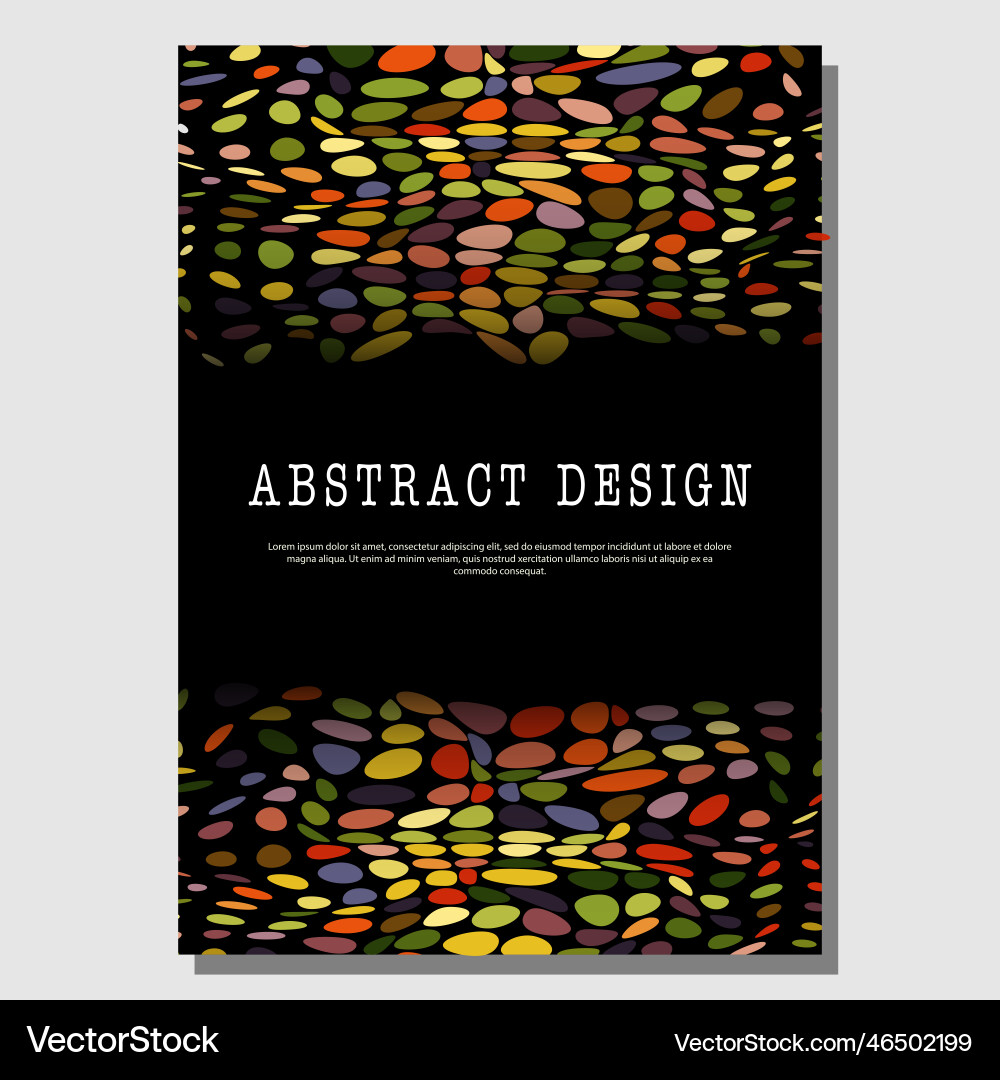 Abstract color design template for background Abstract color design template for background Vector Image