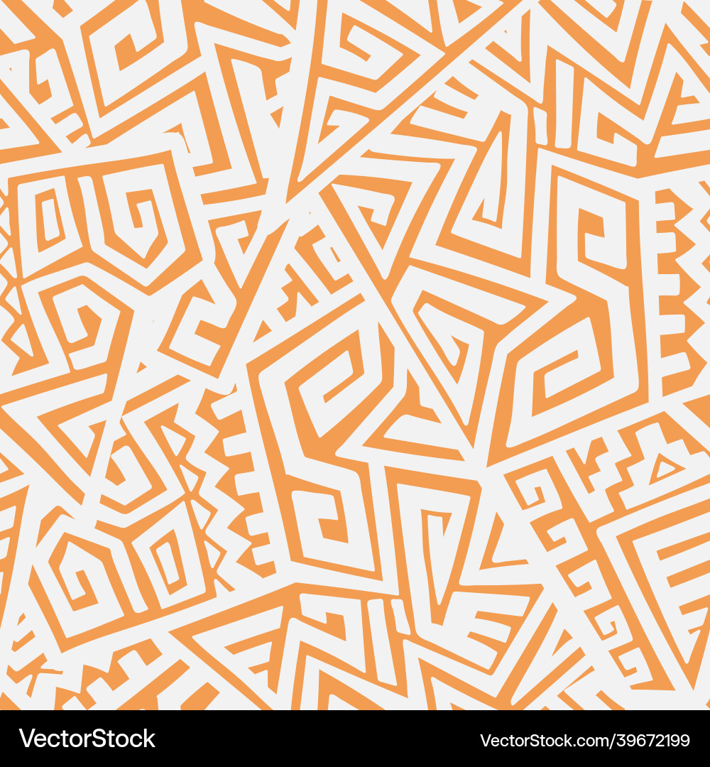 Abstract seamless pattern in ethnic style Abstract seamless pattern in ethnic style Vector Image