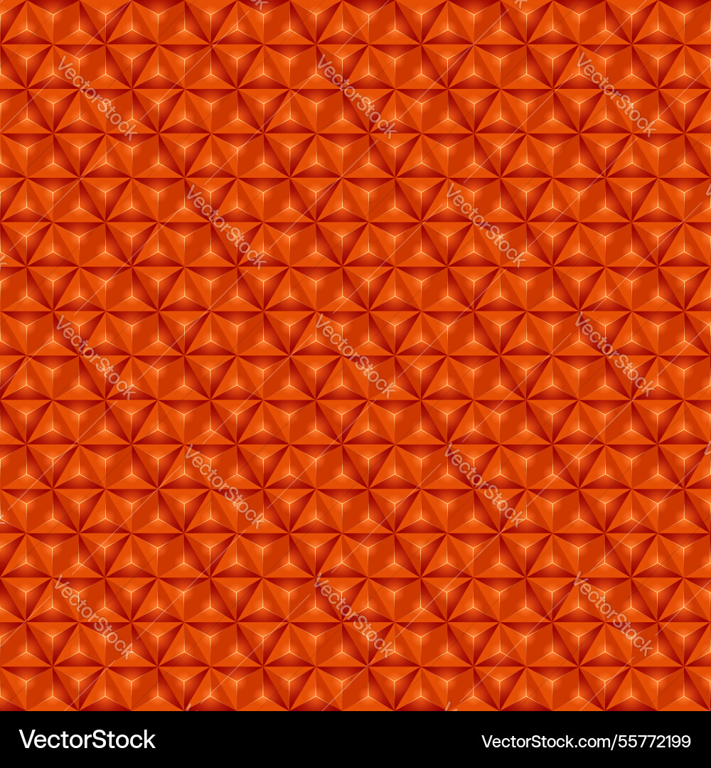 Set of red pyramid pattern geometric background Set of red pyramid pattern geometric background Vector Image