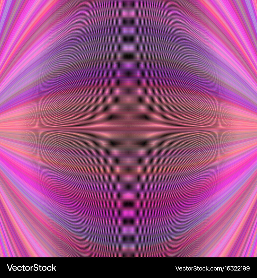 Symmetrical abstract dynamic background from thin vector image