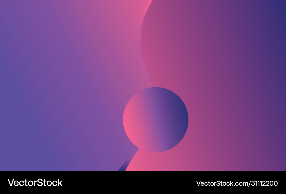 Abstract colorful gradient background with sphere Abstract colorful gradient background with sphere vector image