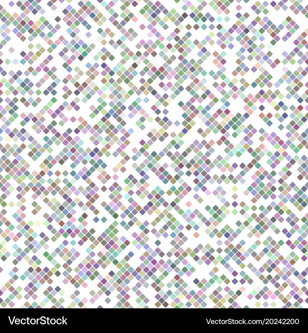 Abstract diagonal rounded square pattern vector image