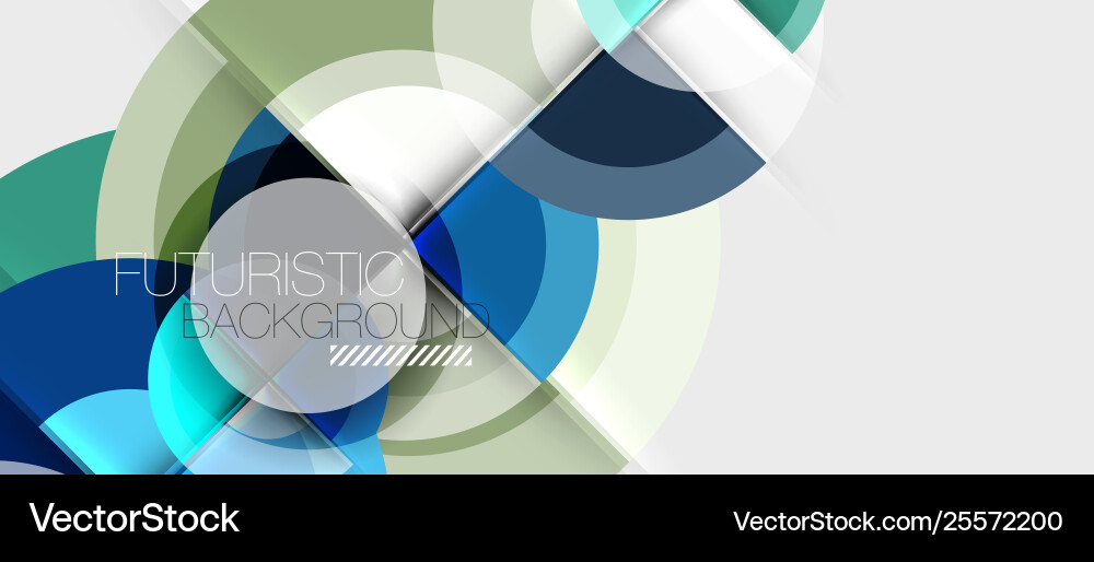 Geometric design abstract background - circles Geometric design abstract background - circles vector image