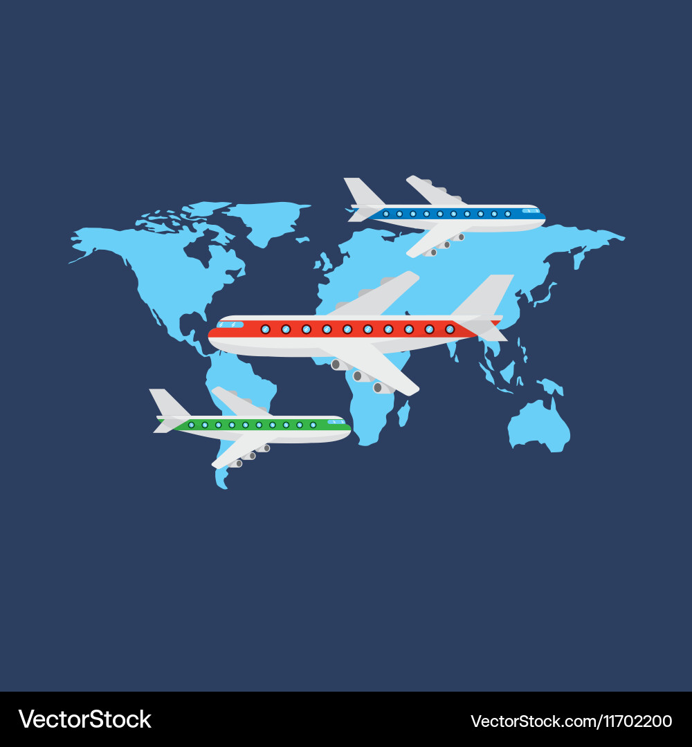 Import and export design vector image