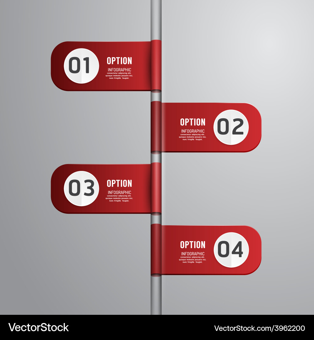 Timeline Line Icons - Minimal Style Vector Image