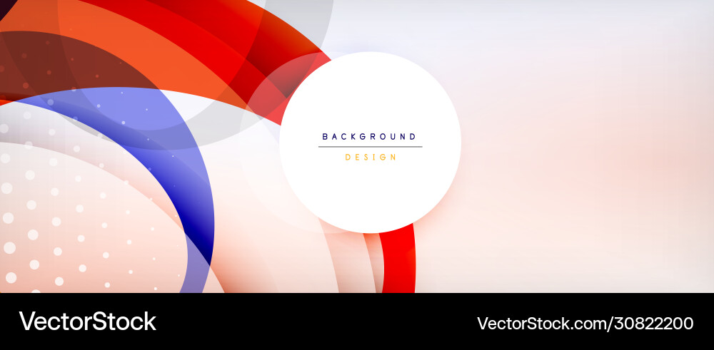Trendy simple circle abstract background dynamic Trendy simple circle abstract background dynamic Vector Image