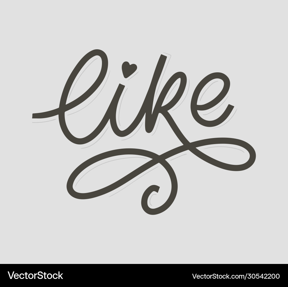 Wie schwarz Schriftzug dekorative Brief Hand Wie schwarz Schriftzug dekorative Brief Hand vektorbild