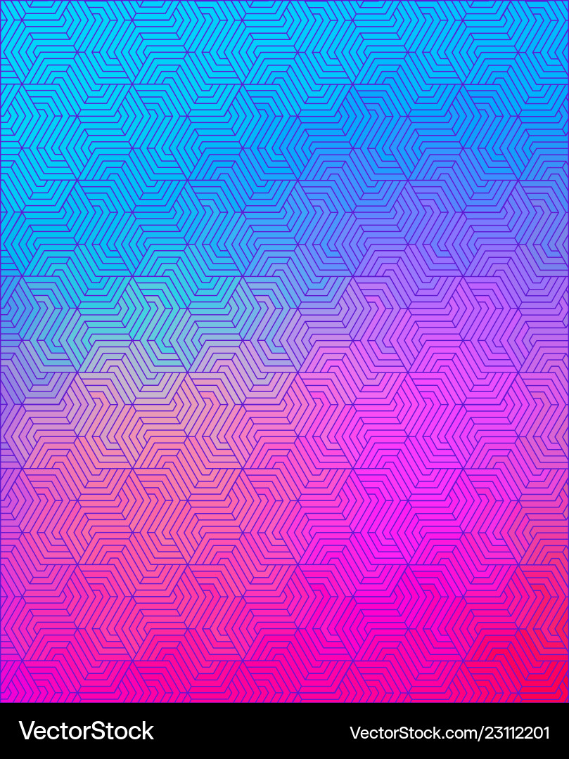 Abstract Gradient Color Pattern vector image