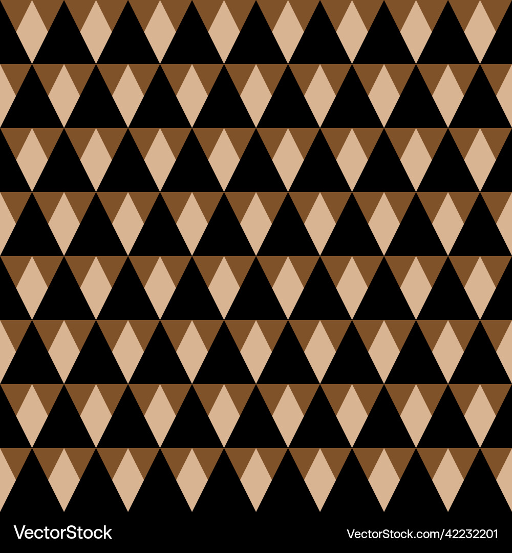 Modern triangle seamless pattern Modern triangle seamless pattern vector image