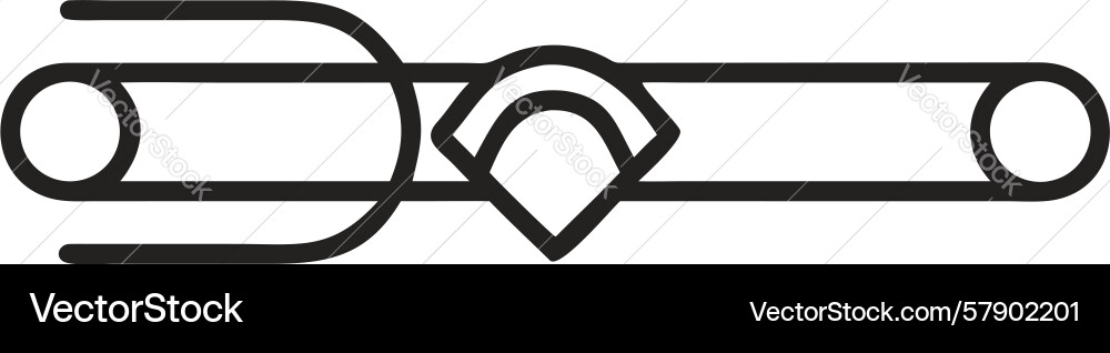 Segmented download arrow icon data progress Vector Image