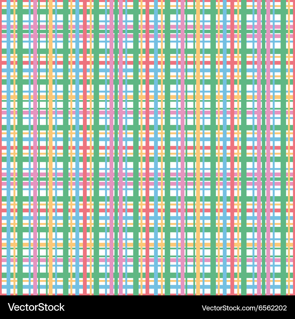 Abstract horizontal and vertical colorful lines vector image