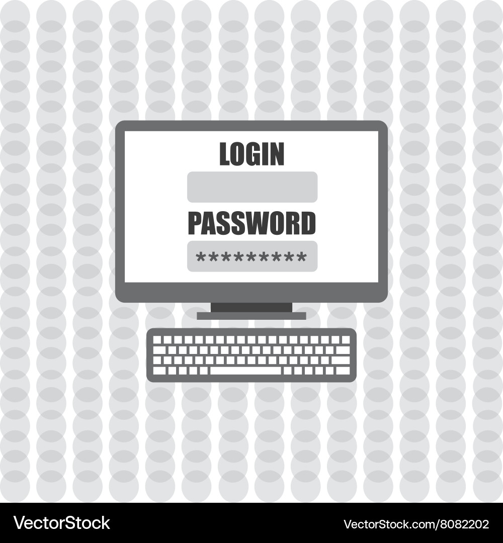 Security system design vector image