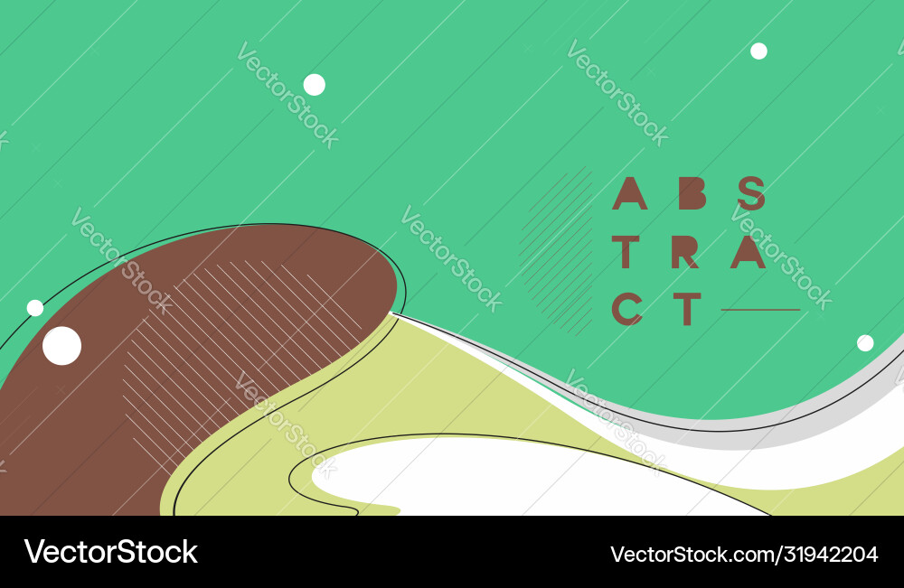 Abstract colorful pattern design and background vector image