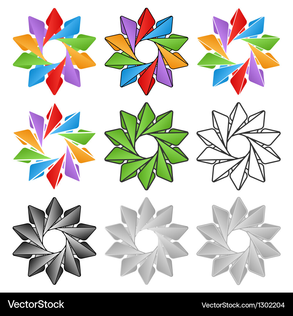 Design element set vector image