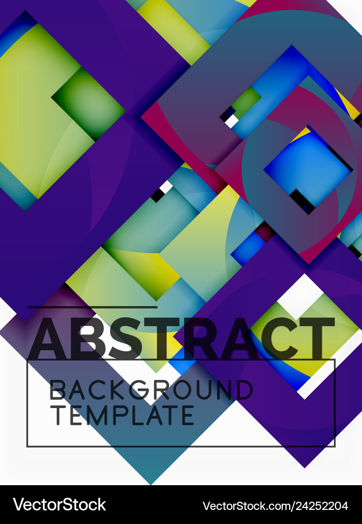 Geometric minimal abstract background vector image