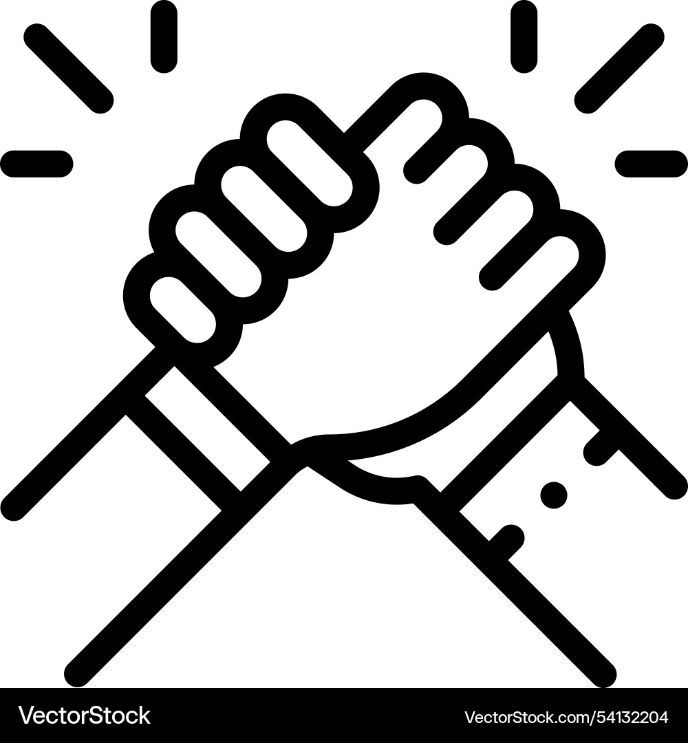 Help icon thin linear style design isolated Help icon thin linear style design isolated vector image