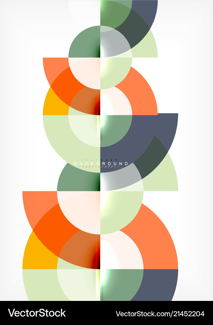 Modern circle abstract background Modern circle abstract background vector image
