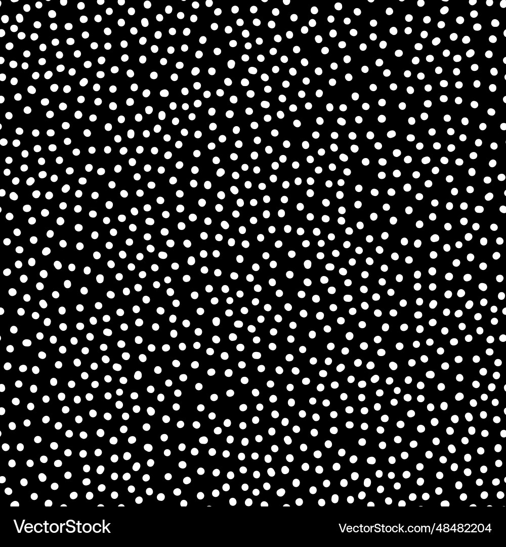 Seamless polka dots pattern points ornament Seamless polka dots pattern points ornament vector image