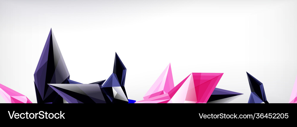 3d triangles and pyramids abstract 3d triangles and pyramids abstract vector image