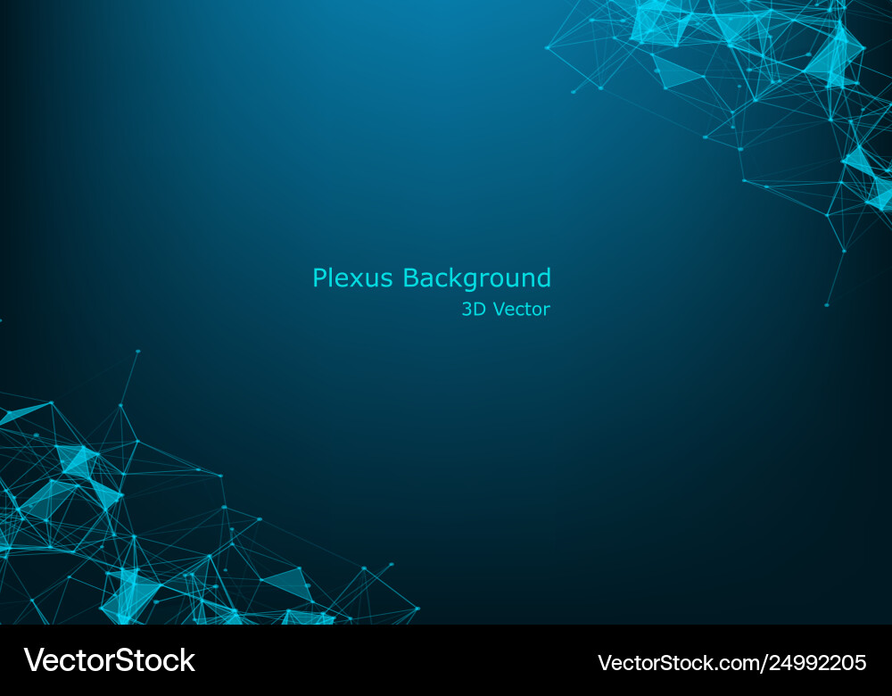 Abstract plexus background with connected lines Abstract plexus background with connected lines vector image