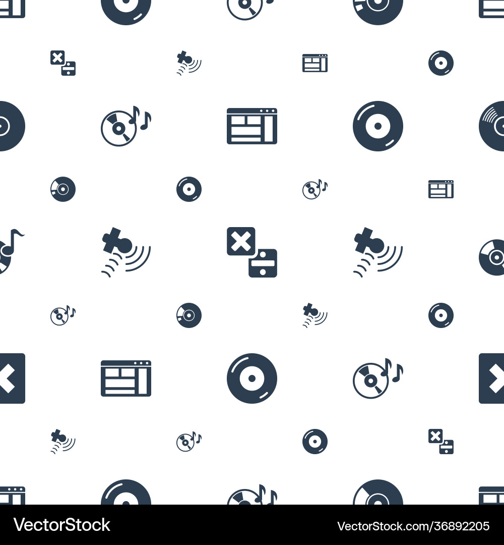 Software icons pattern seamless white background Software icons pattern seamless white background vector image