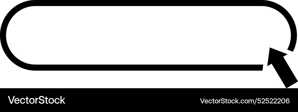 Click here button with hand icon vector image