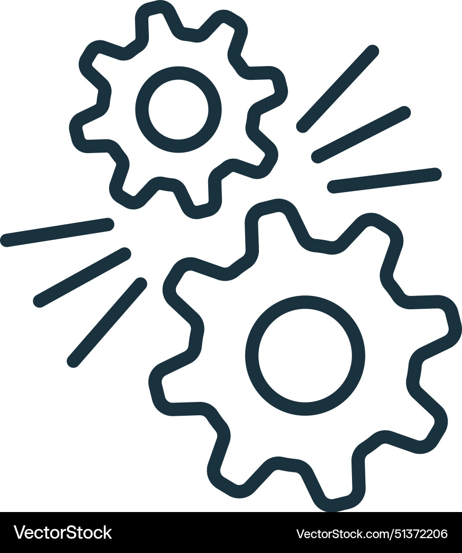 Friction points icon monochrome simple user vector image