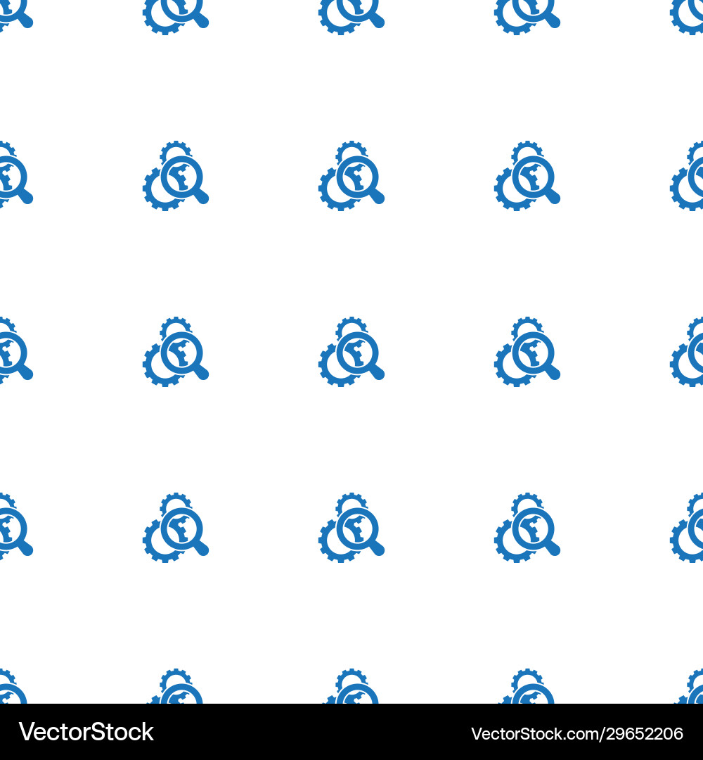 Search optimization icon pattern seamless isolated Search optimization icon pattern seamless isolated vector image