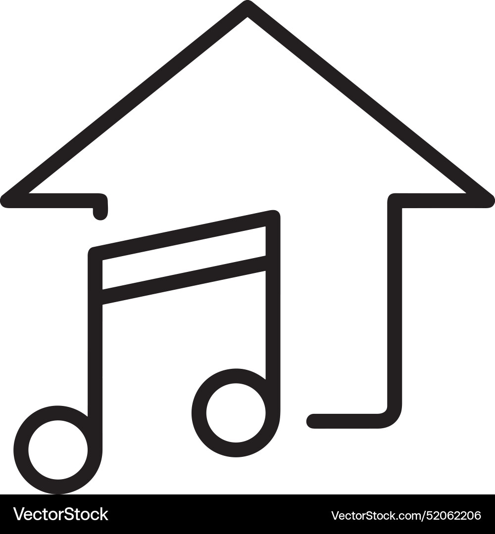 Upload outline icon symbol image Upload outline icon symbol image Vector Image