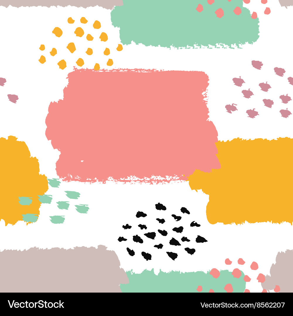 Abstract seamless pattern vector image