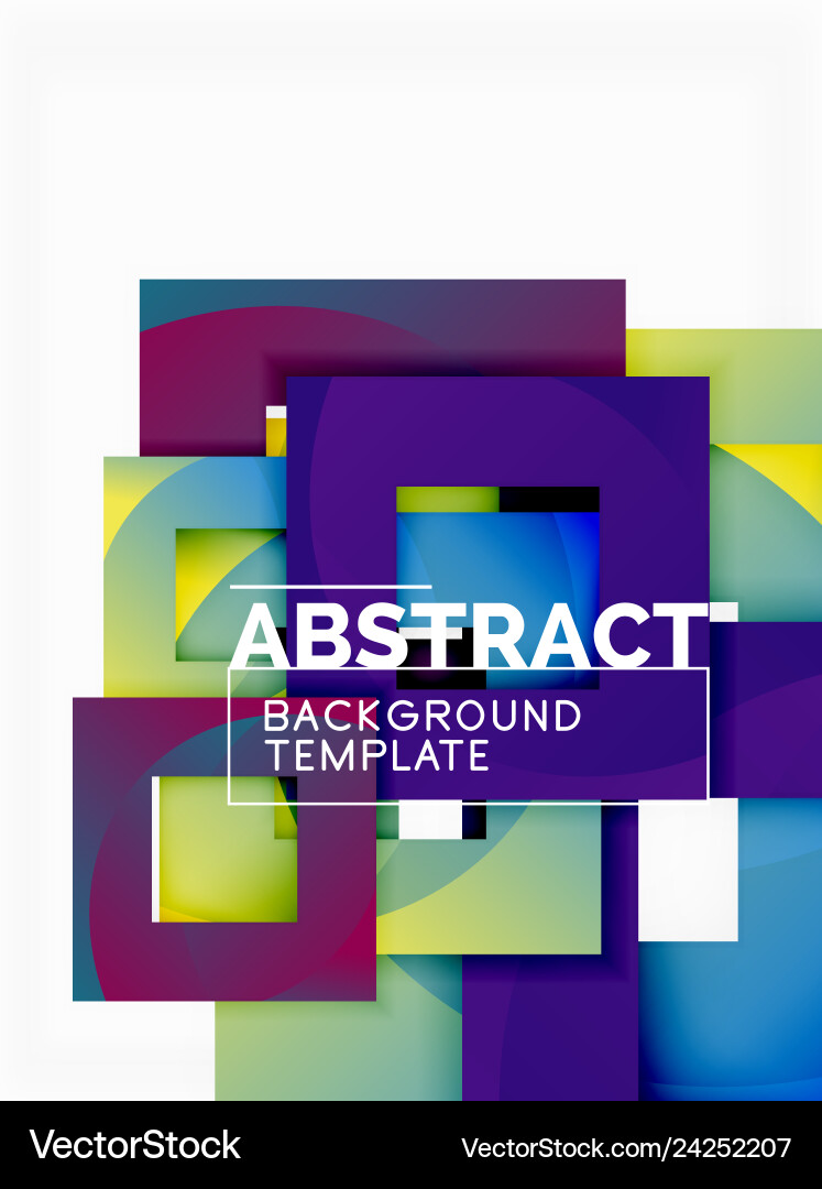 Geometric minimal abstract background vector image