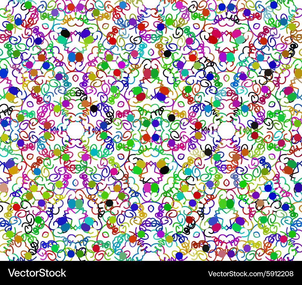 Colorful Line Pattern Background vector image