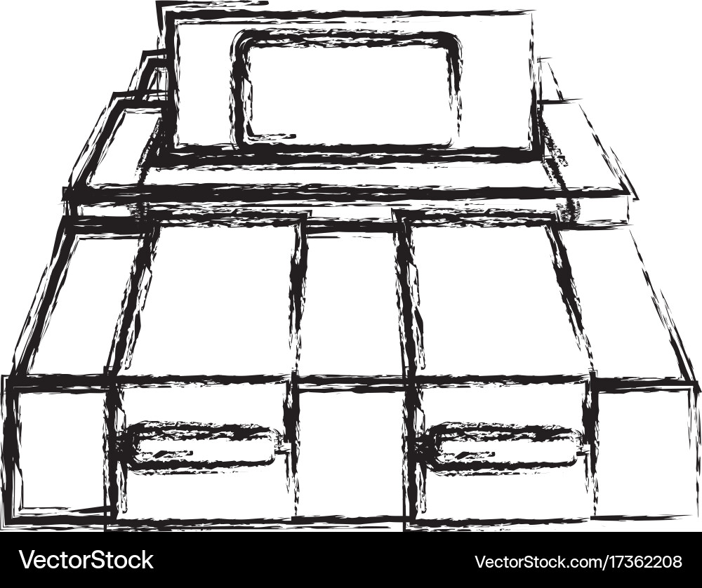 Console gamepad Vector Image