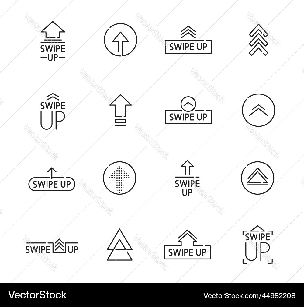 Schieben Sie Icons Pfeiltasten zu scrollen und ziehen Schieben Sie Icons Pfeiltasten zu scrollen und ziehen vektorbild