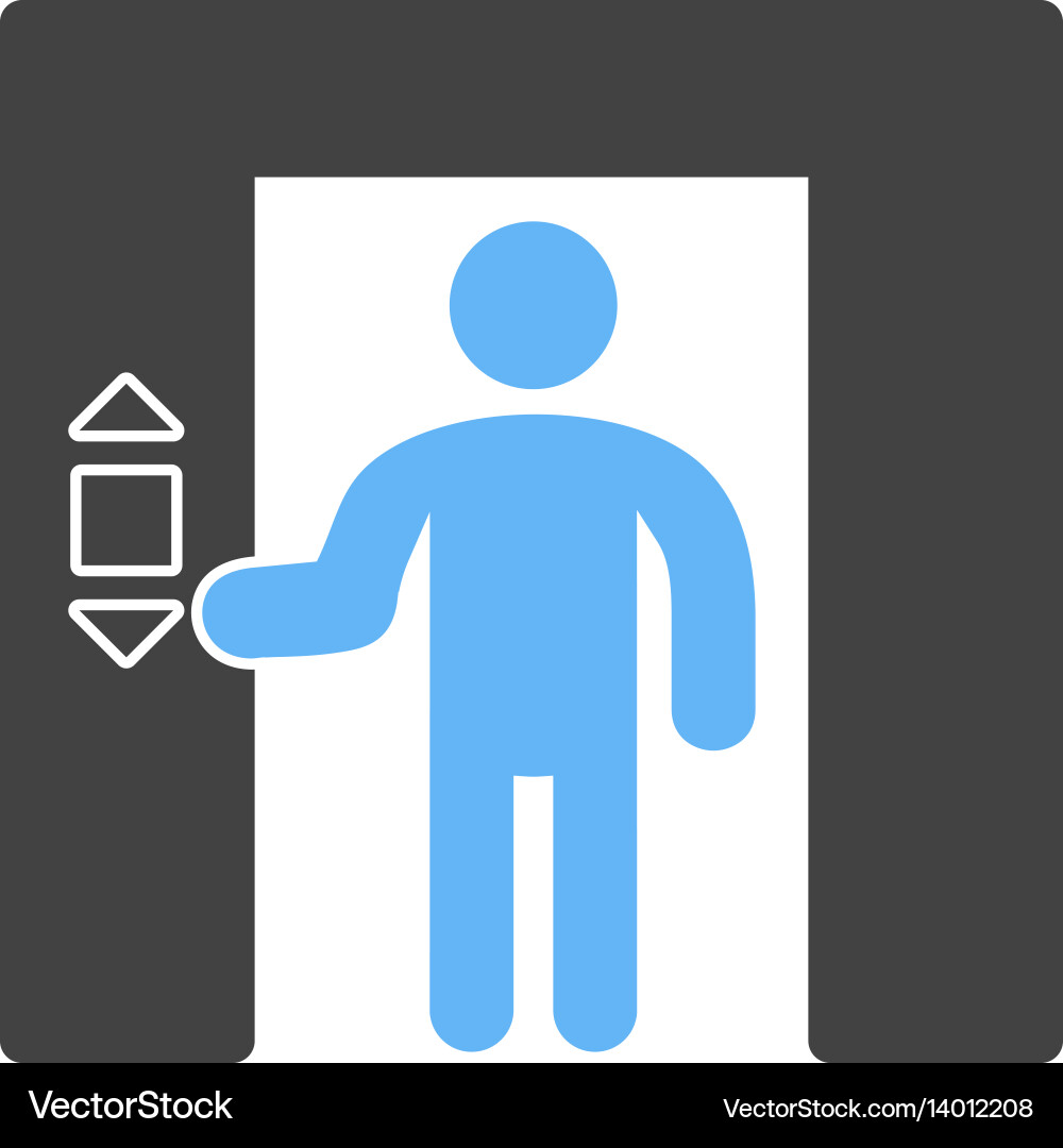 Using elevator vector image