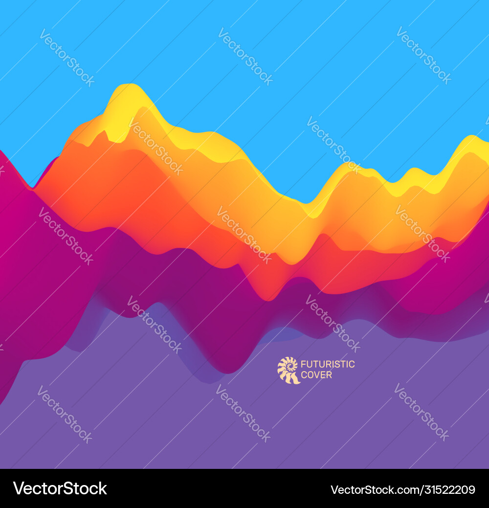 3d wavy background dynamic effect abstract 3d wavy background dynamic effect abstract vector image