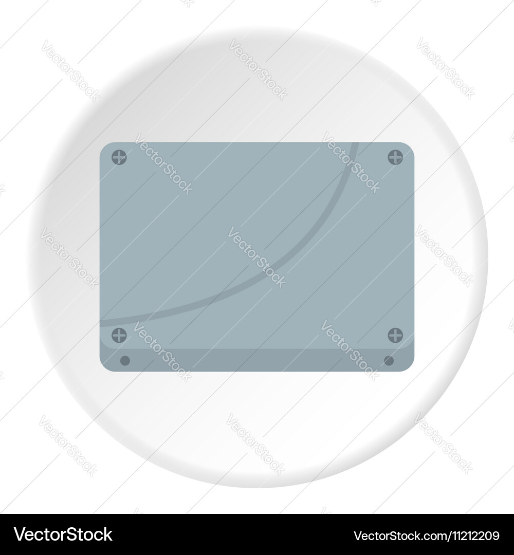 Case computer icon flat style vector image