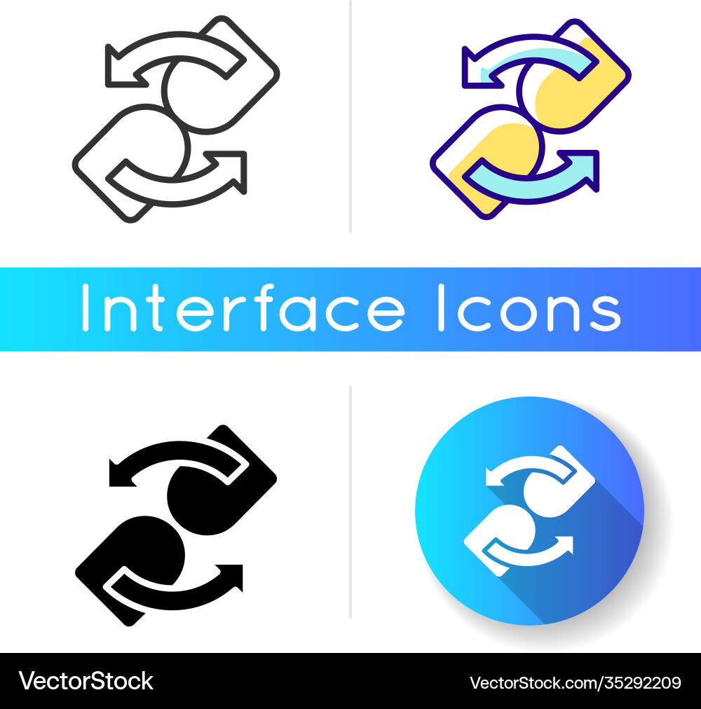Loading icon Loading icon vector image