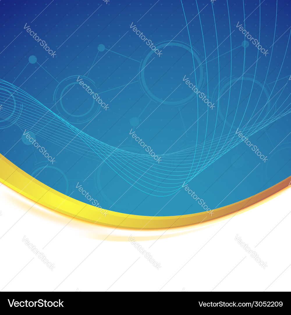 Modern Tech Connection Background vector image
