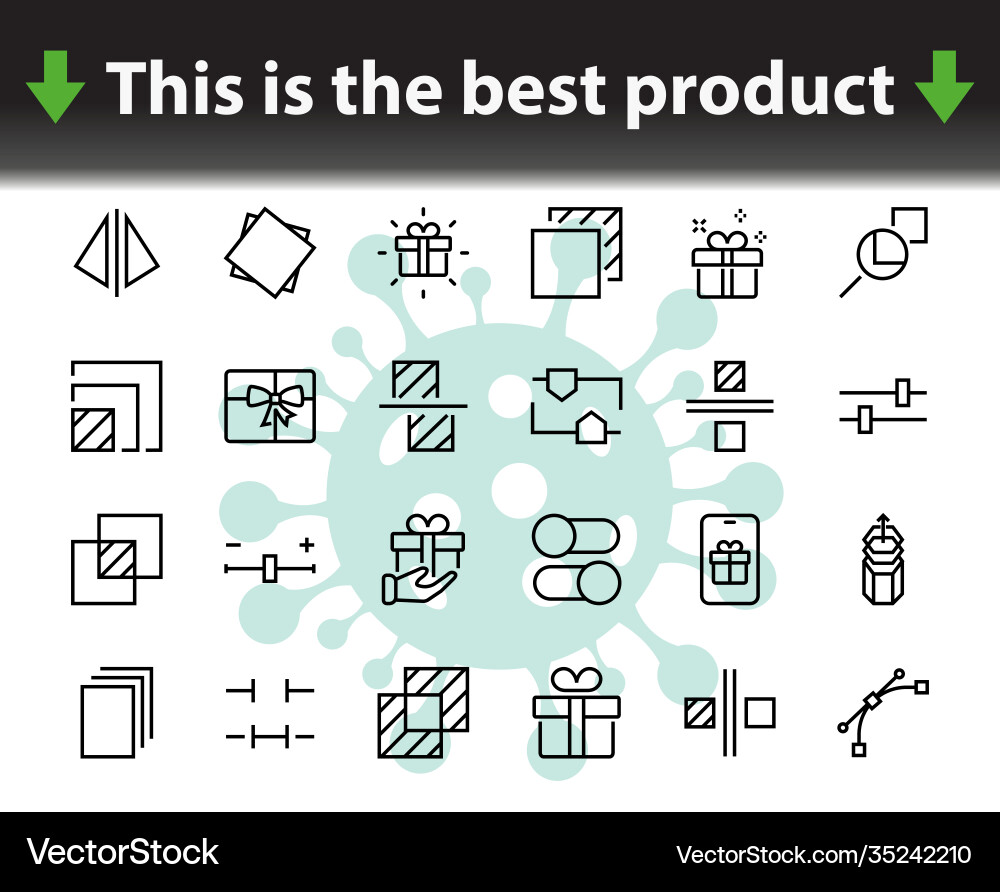 A simple set image editing related line A simple set image editing related line vector image