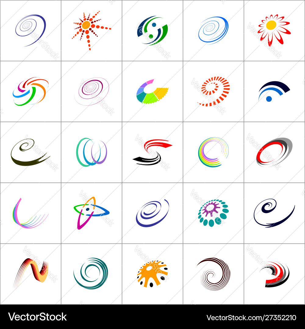Design elements set Design elements set Vector Image