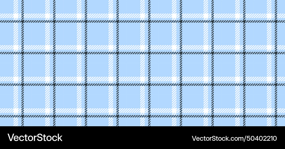 Seamless windowpane pattern checkered tartan vector image