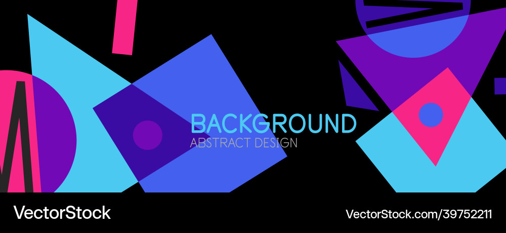 Abstract background with blocks lines geometric Abstract background with blocks lines geometric vector image