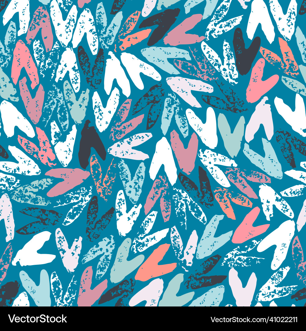 Abstract pattern with hearts Abstract pattern with hearts vector image