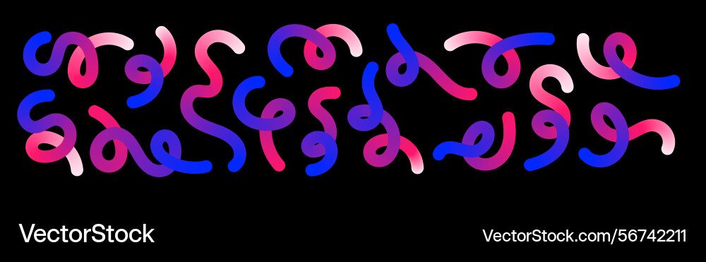 Abstract wavy gradient lines with playful Abstract wavy gradient lines with playful vector image