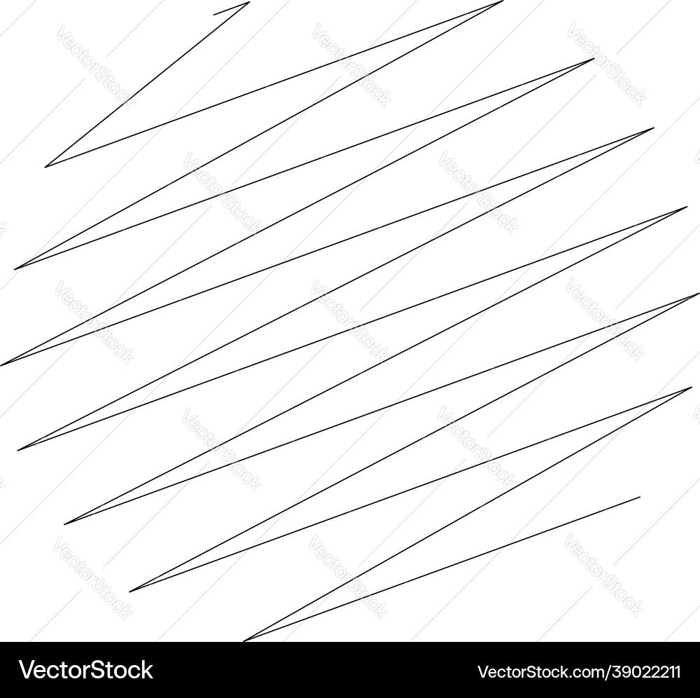 Crisscross Zigzag Lines Pattern vector image